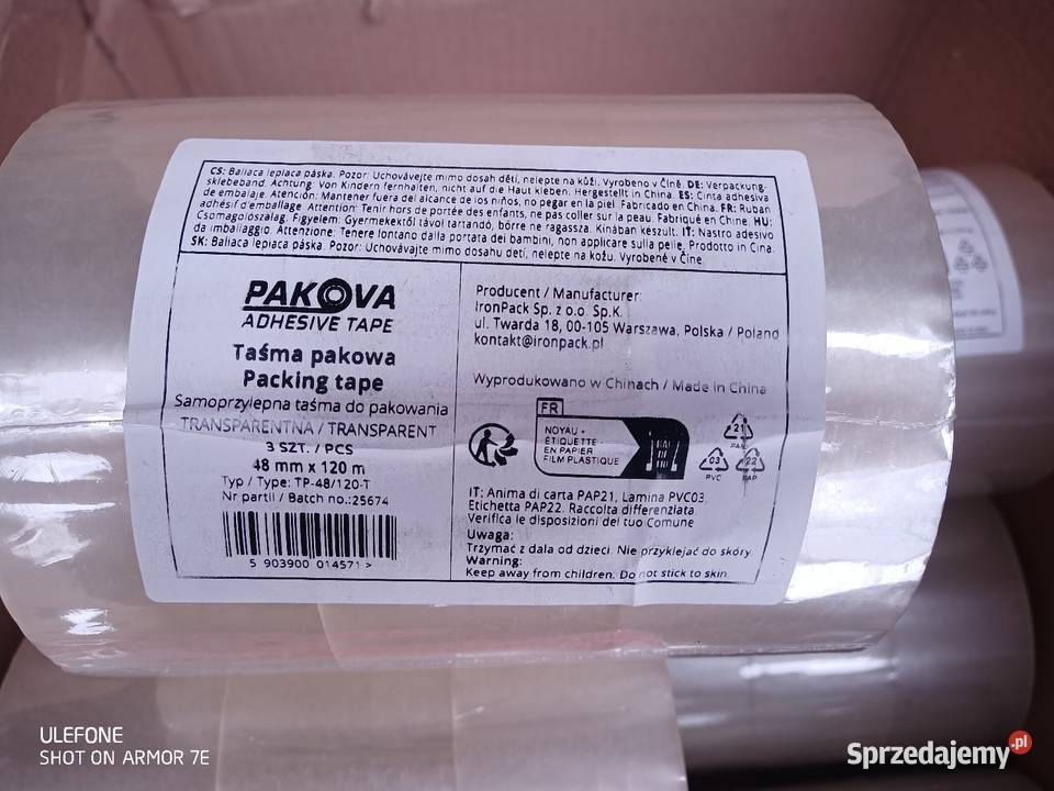 Taśma pakowa Suwałki