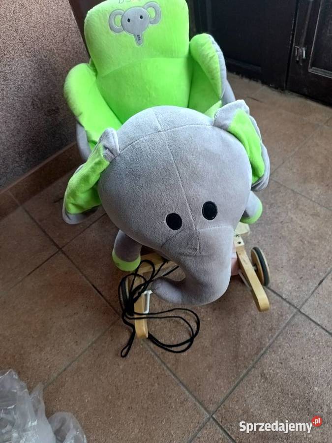 Słonik jeździk słonik na biegunach wielkopolskie Poznań