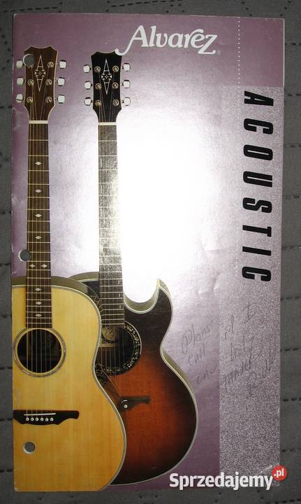 Alvarez Acoustic Guitars Catalog List katalog Instrumenty Kępice