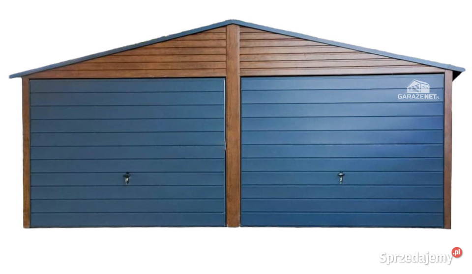 GARAŻ BLASZANY 6m x 55m DWUSPAD 2x BRAMA OKNO Łapanów sprzedam