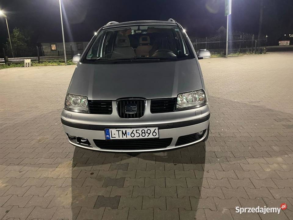 Seat Alhambra 20 tdi 140 2010 Lubycza Królewska