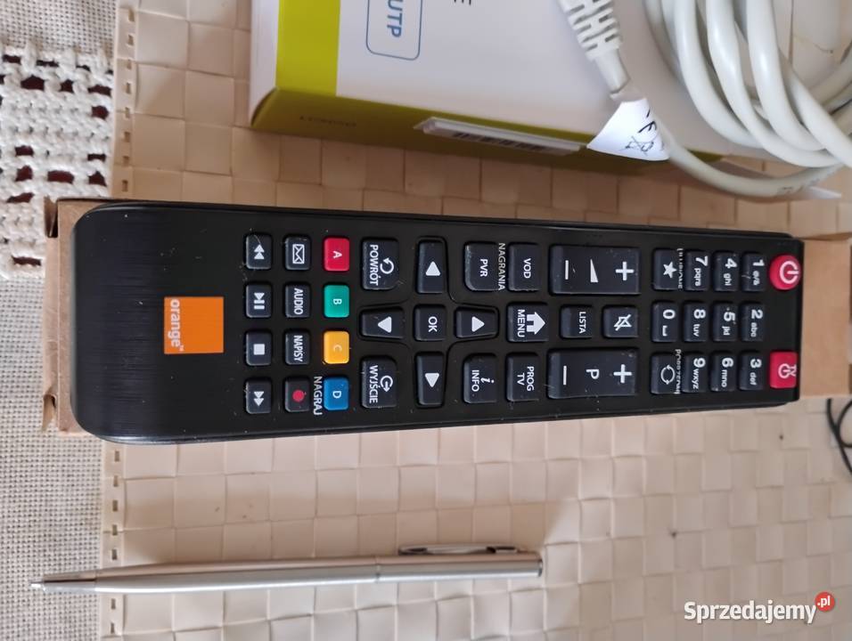 Orangepilot do dekodera plus przewód sieciowy