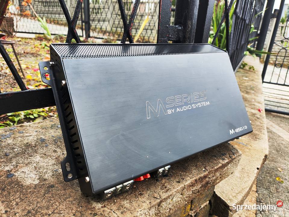 Wzmacniacz samochodowy 1 kanał monoblok Audio Niegowonice sprzedam