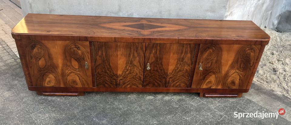 KomodaSzafka RTV ArtDeco Orzech 195 Antyk Warszawa