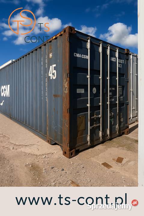 Kontener morski magazynowy budowlany 45 HC PW wielkopolskie Poznań