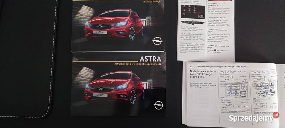 Opel Astra K 14 T 125 FVAT 23 Polski Salon 1400cm3 małopolskie