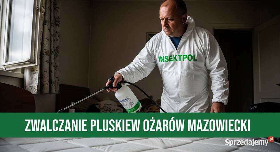 Zwalczanie Pluskiew Ożarów Mazowiecki Skuteczne Utrzymanie czystości