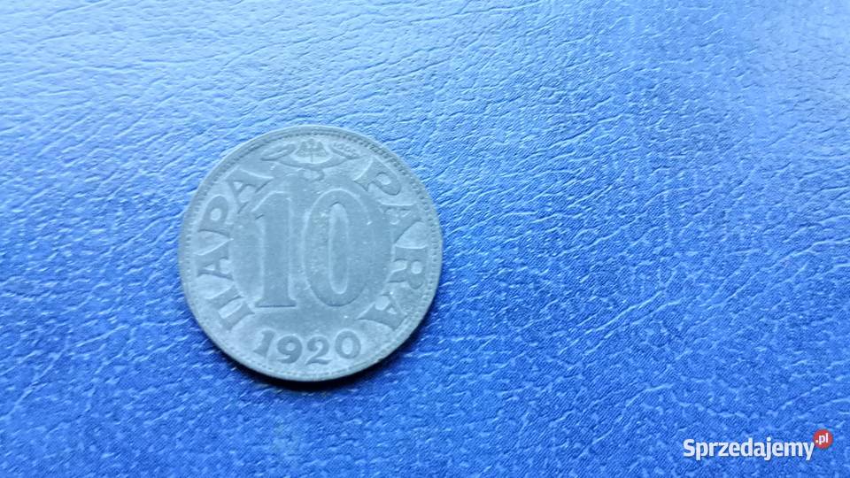 Stare monety 10 para 1920 Jugosławia podkarpackie Lesko sprzedam