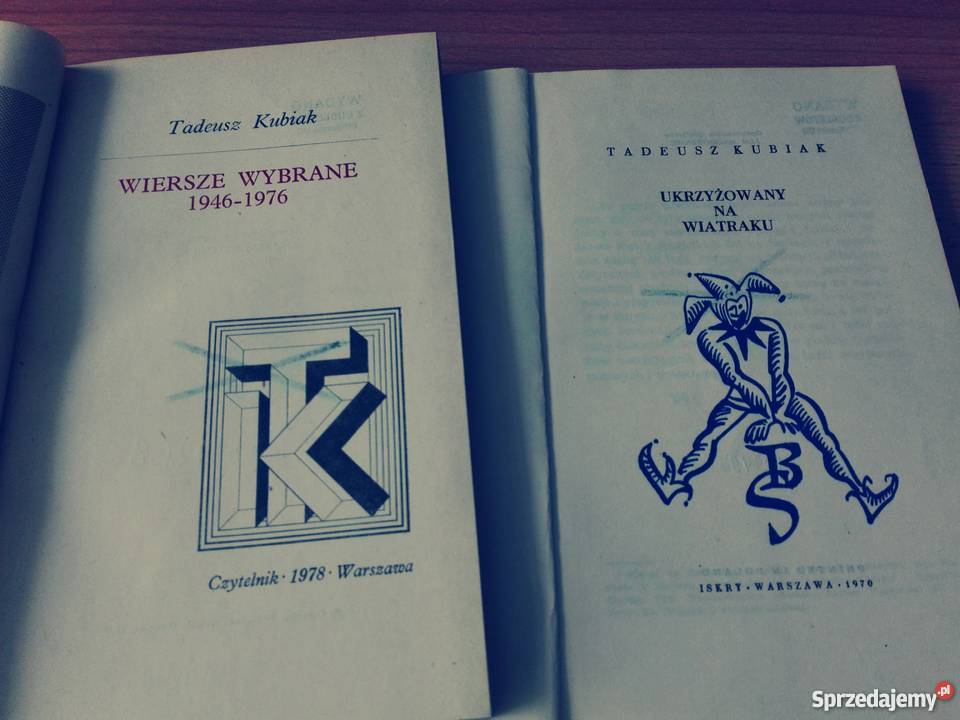 Kubiak Wiersze wybrane 19461976 Ukrzyżowany na Gdańsk sprzedam