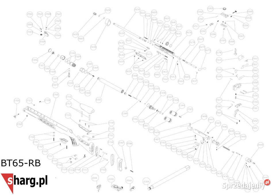 Lufa wiatrówka PCP Hatsan BT65 AT44 LONG sprzedam