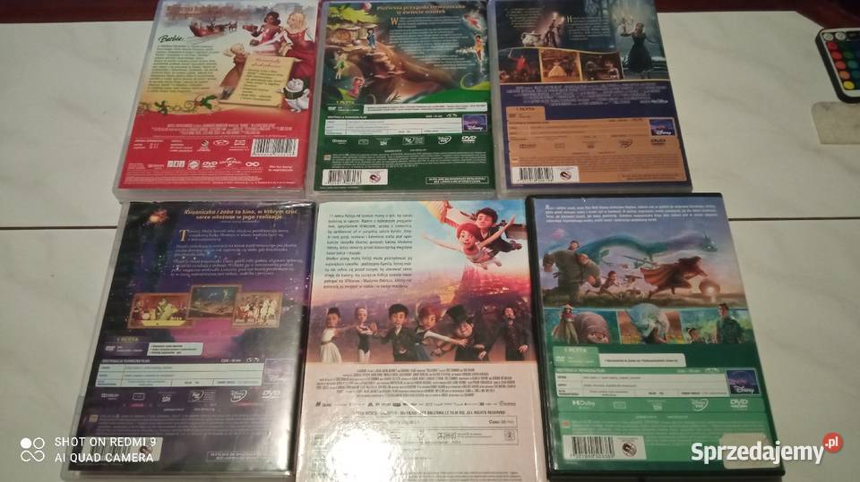 6bajki DVD Disney wszystko sprzedam dolnośląskie Wrocław sprzedam