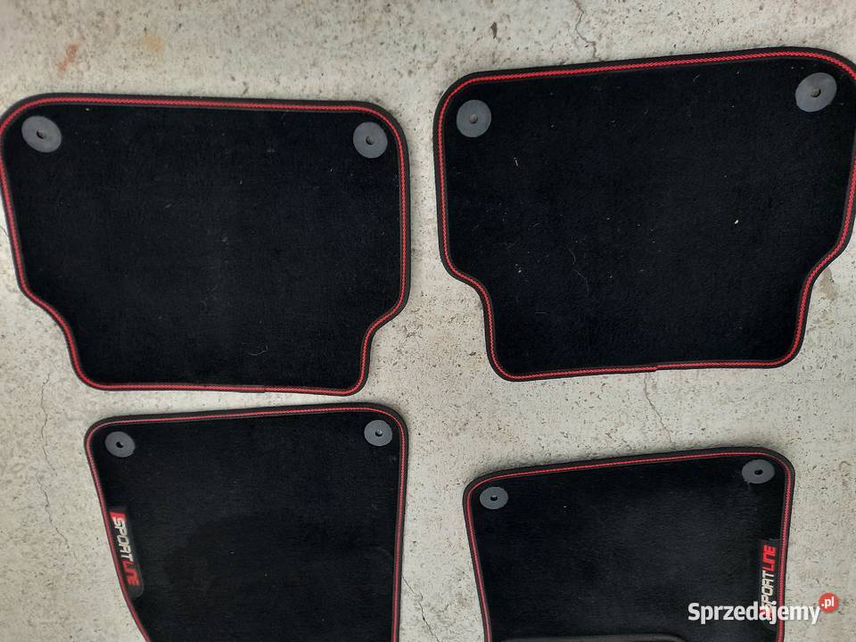 Audi A6 C6 dywaniki welurowe używane 4 sztuki Szczerbice sprzedam