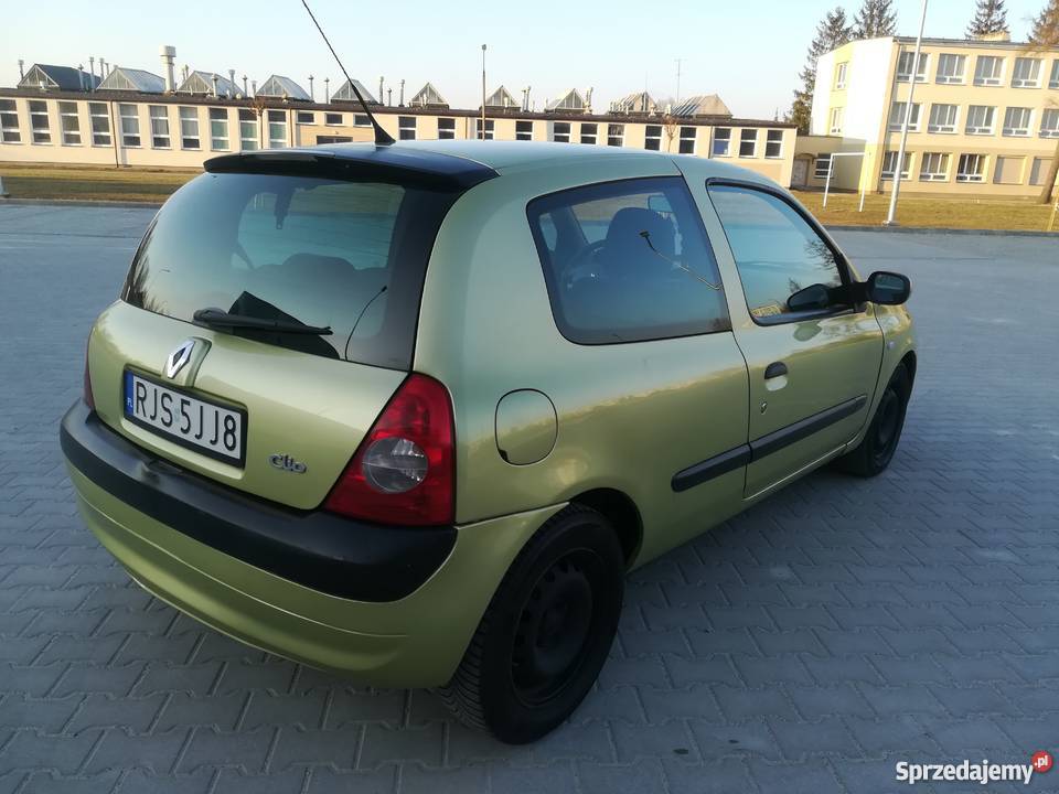Renault Clio II FL 15 DCI 2003 90KM podkarpackie Jasło