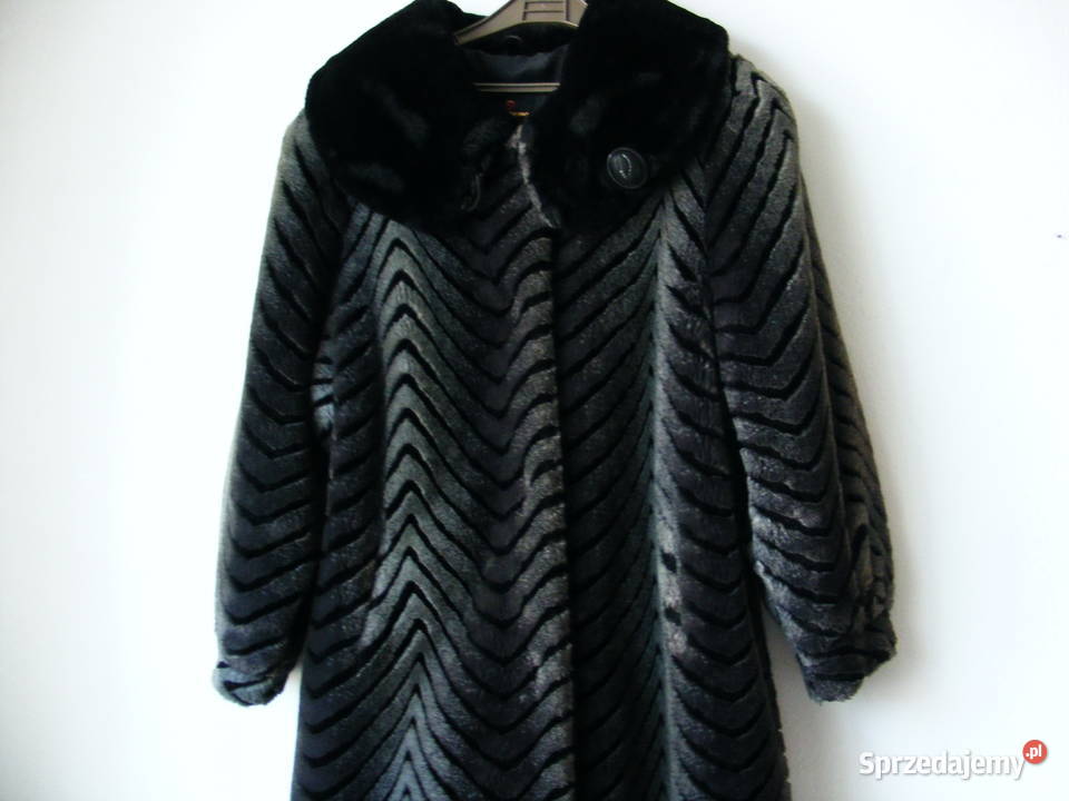 Futro długie sztuczne Bergamo R 42 Oborniki Śląskie sprzedam