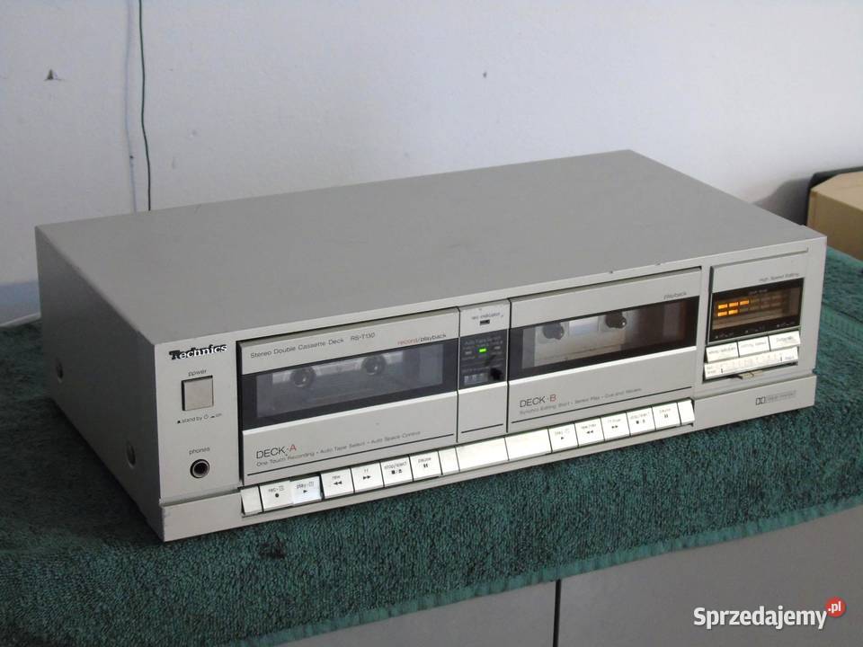 Magnetofon Technics RST130 srebrny sprawny i Jasło