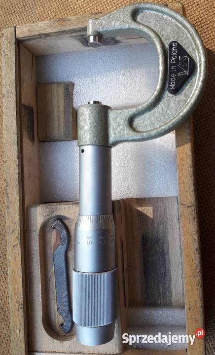 Mikrometr mikromierz zewnętrzny MMZb VIS 025mm mazowieckie