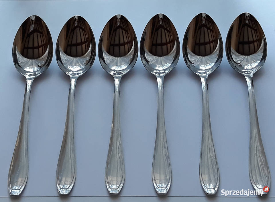 Łyżki obiadowe KANT BAKELIT Gerlach sztućce PRL śląskie sprzedam