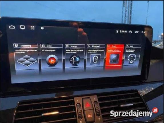 Radio Android 12 BMW serii 5 E60 E61 E62 ccc cic Ożarowice