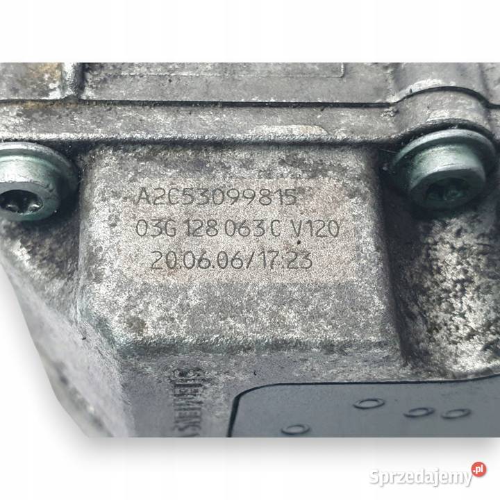 PRZEPUSTNICA Audi A4 B7 20 TDI Siemens VDO Chełm