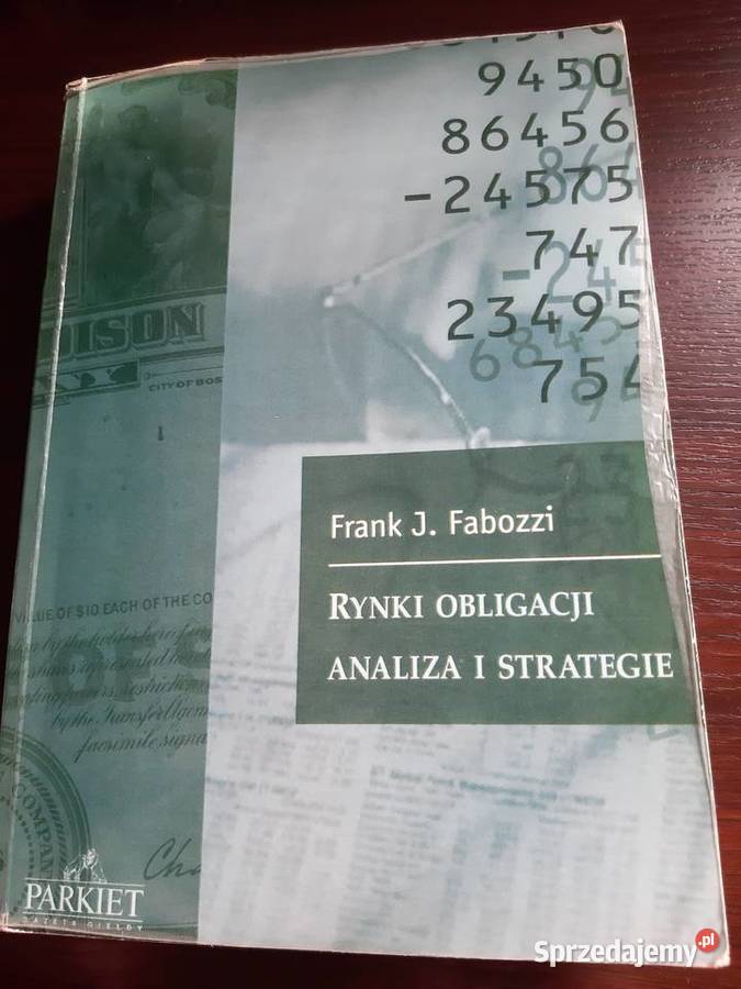 Rynki obligacji analiza i strategie Frank Poznań