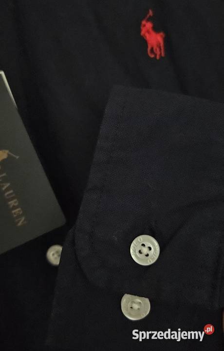 Koszula Ralph Lauren L nowa z metkami granatowa