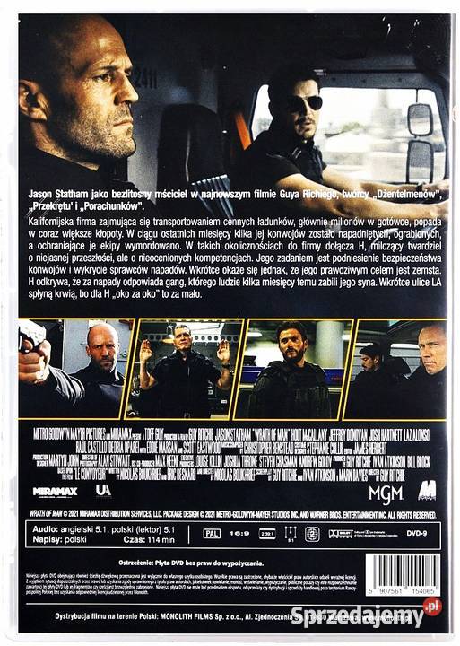 JEDEN GNIEWNY CZŁOWIEK JASON STATHAM Kalisz