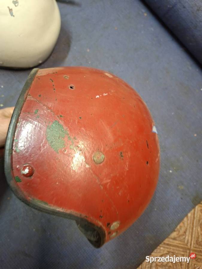 Kask PRL Wsk Wfm SHL Junak Romet Komar Motorynka Koszalin
