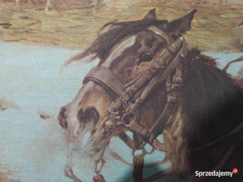Sprzedam obraz Kossak Wojciech Antyki Tarnowskie Góry sprzedam