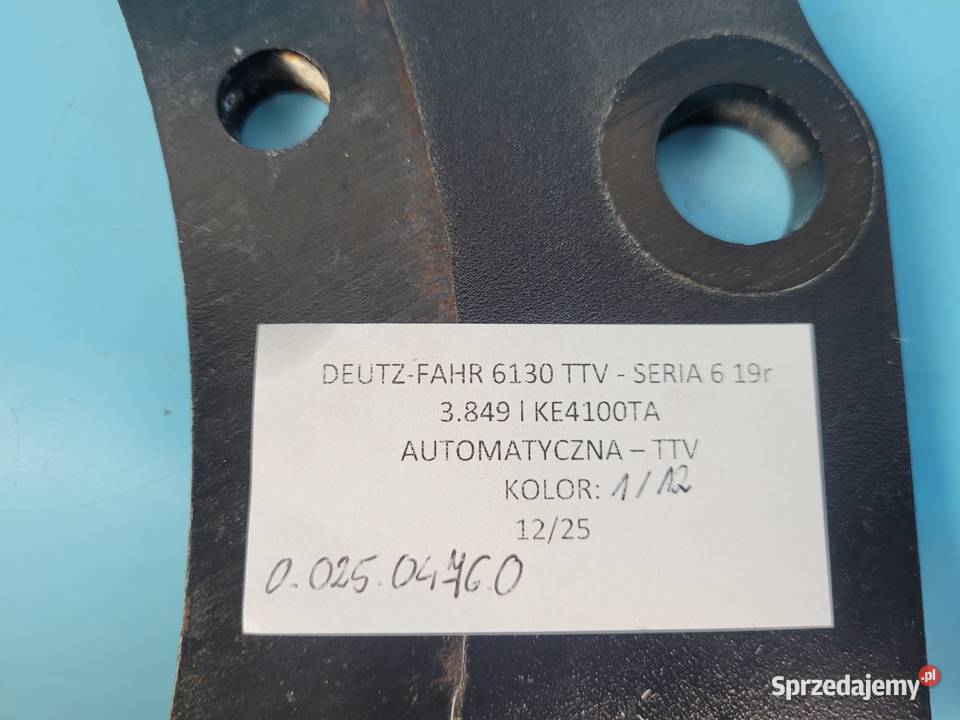 DEUTZFAHR 6130 TTV MOCOWANIE MOSTU TYLNEGO Kolno