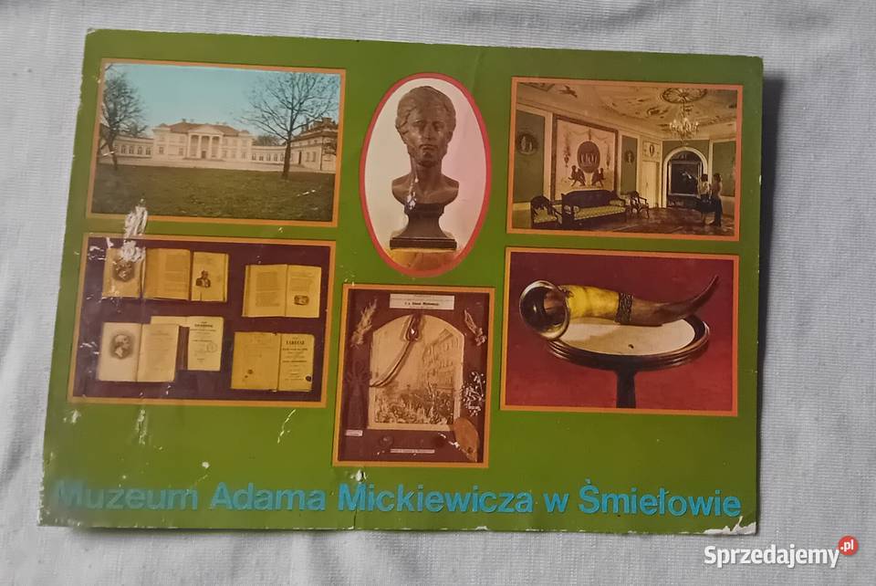 Pocztówka Muzeum Adama Mickiewicza w Śmiełowie Koźminek