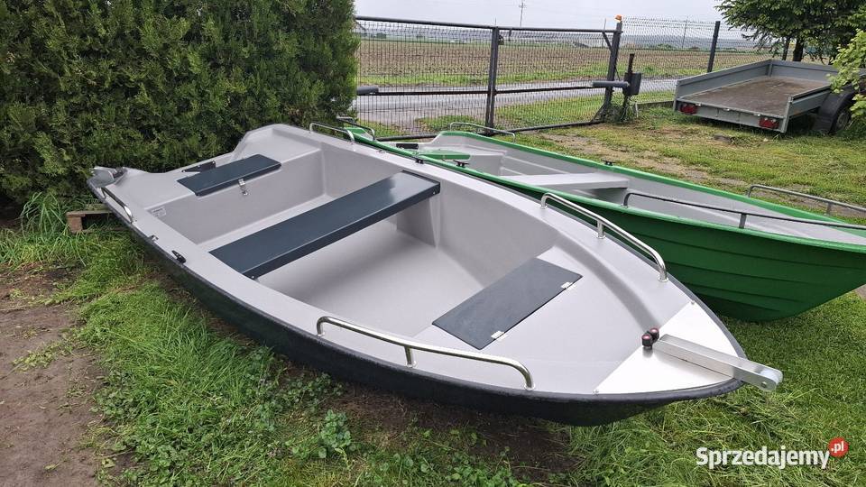 Łódź wiosłowa łódka wędkarska 380 Łodzie i motorówki Kąkolewo