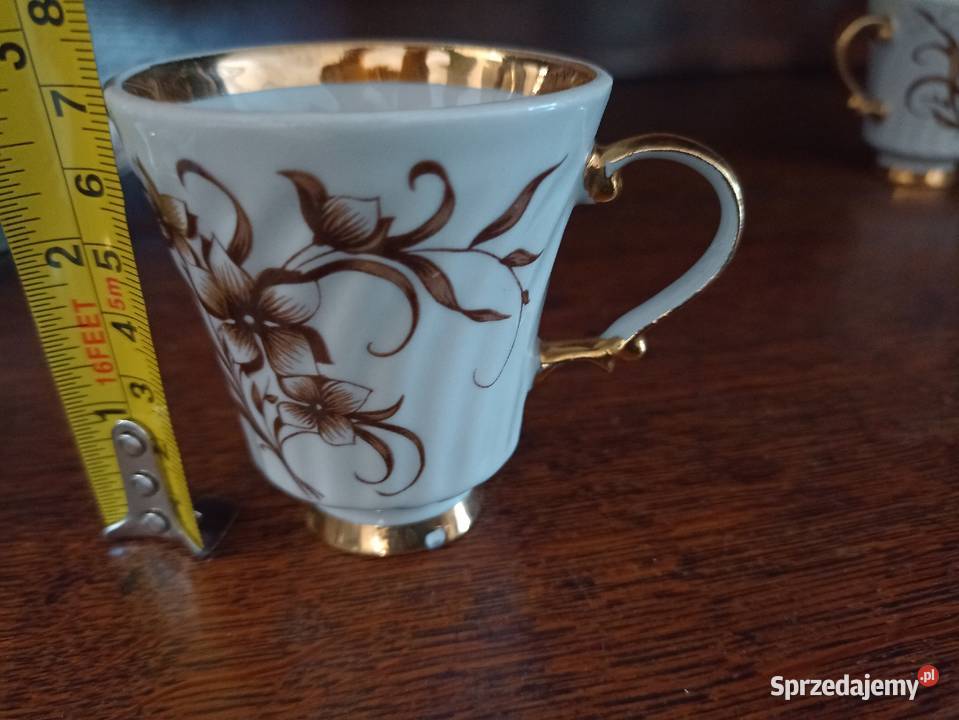 Serwis porcelana do kawy Korocteń Natasza Chełm