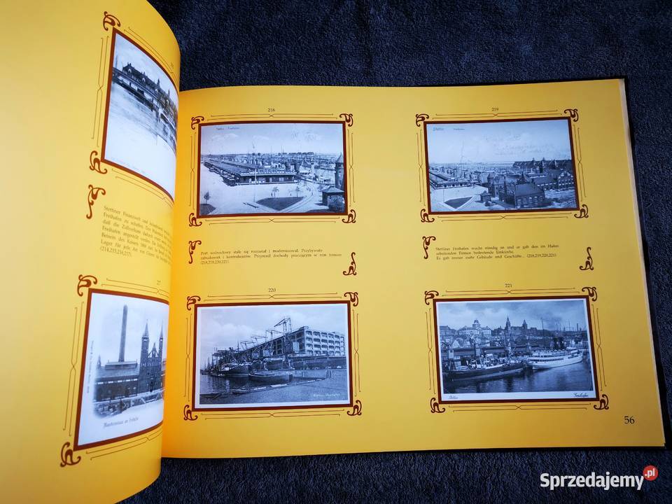 Piękny Duży Album Szczecin na starej karcie Gorzów Wielkopolski sprzedam