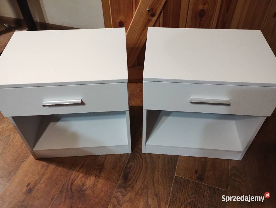 Szafki nocne białe