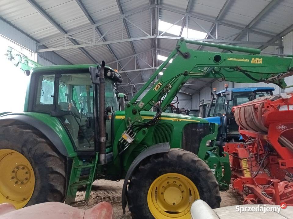 Ciągnik rolniczy John Deere z ładowaczem bez Chwaszczewo