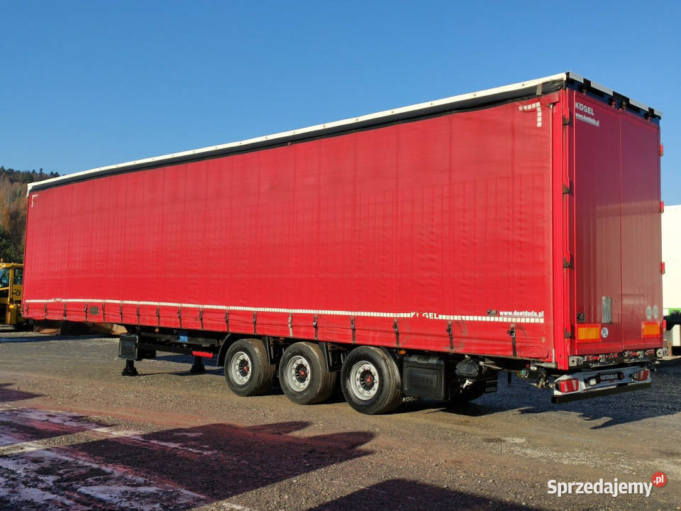 firana Kogel SN24 Firana Mega Oś Podnoszona Mega Rok produkcji 2015 Widełki