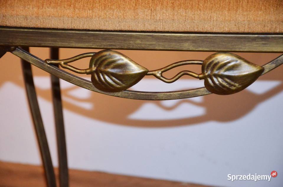 Krzesło kute ciężkie 125 metaloplastyka Włochy wielkopolskie Koszuty