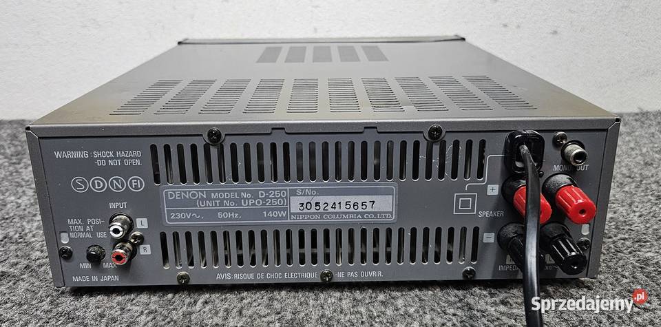 Denon UPO250 końcówka mocy stereo Kraków