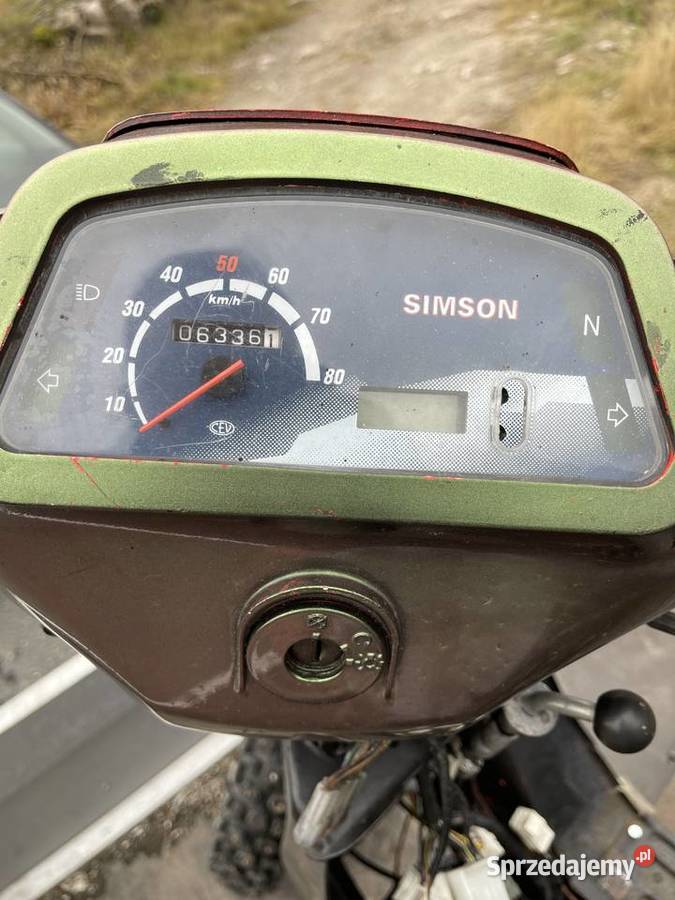 Simson SD 50 Albatros sprawny technicznie super Rok produkcji 1999 Simson kujawsko-pomorskie Bydgoszcz