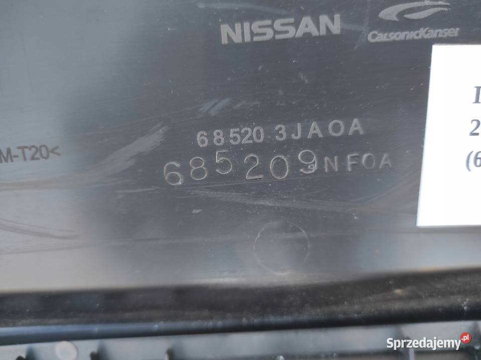 SCHOWEK PASAŻERA INFINITI QX60 JX Nowy Tomyśl