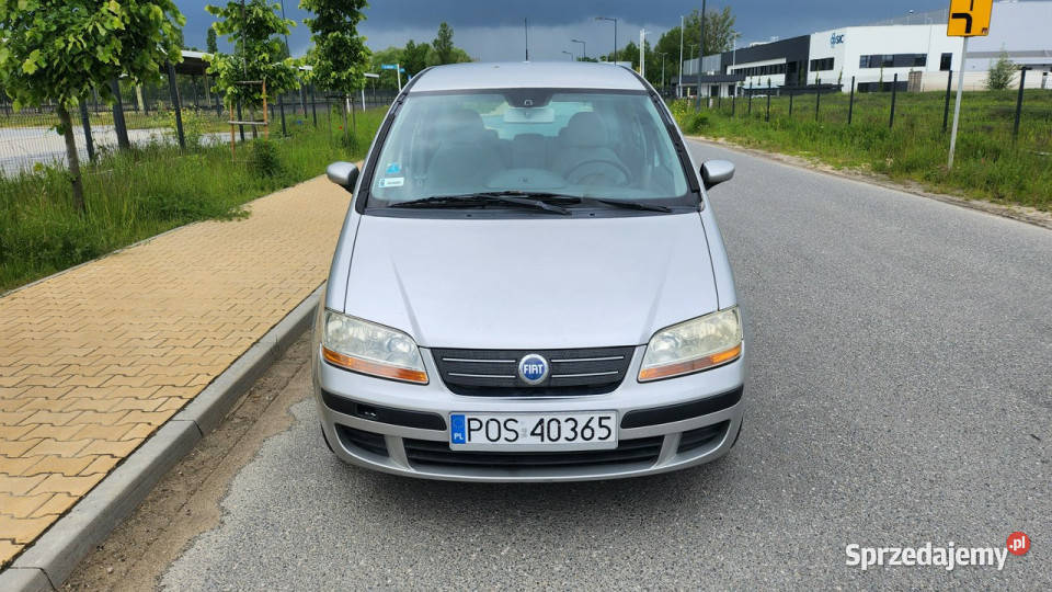 Fiat Idea 2004r 14 benzyna Klima Wspomag Hak 1368cm3 Pabianice