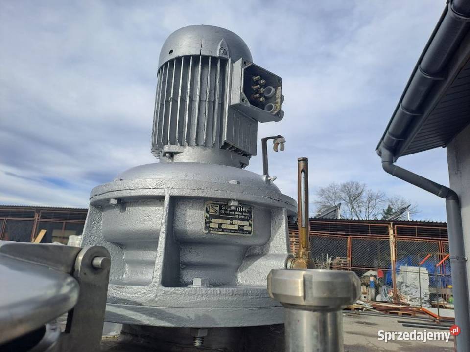 Zbiornik nierdzewny z mieszadłem 1450 L Stary Sącz