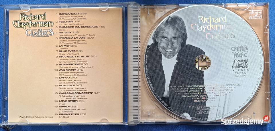 Richard Clayderman The ClassicS CD