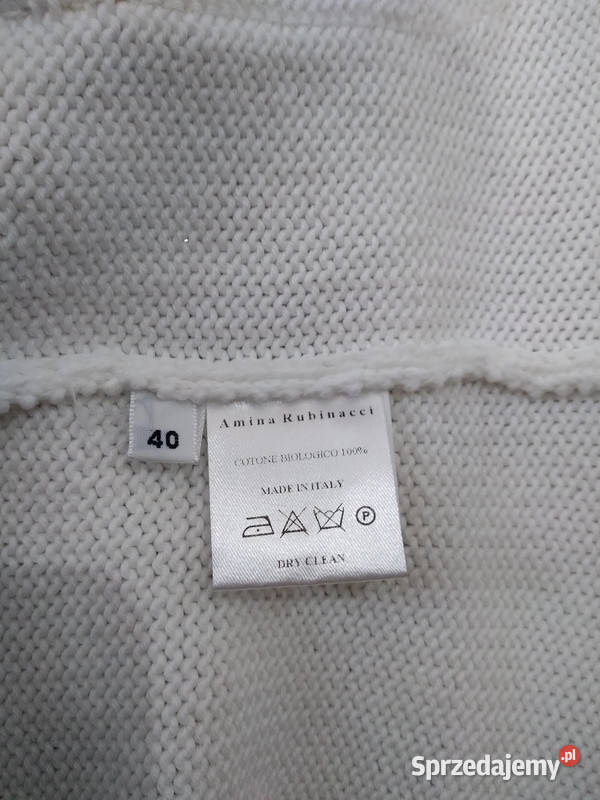 Sweterek bolerko damskie białyczarny rozmiar Ms świętokrzyskie Kielce