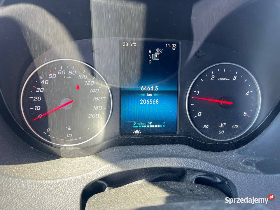 Kontener z winda eur 6 Mercedes Sprinter 206369km Warszawa