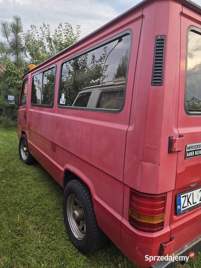 Mercedes MB100 24D 9osobowy strażacki oryginał MB 100