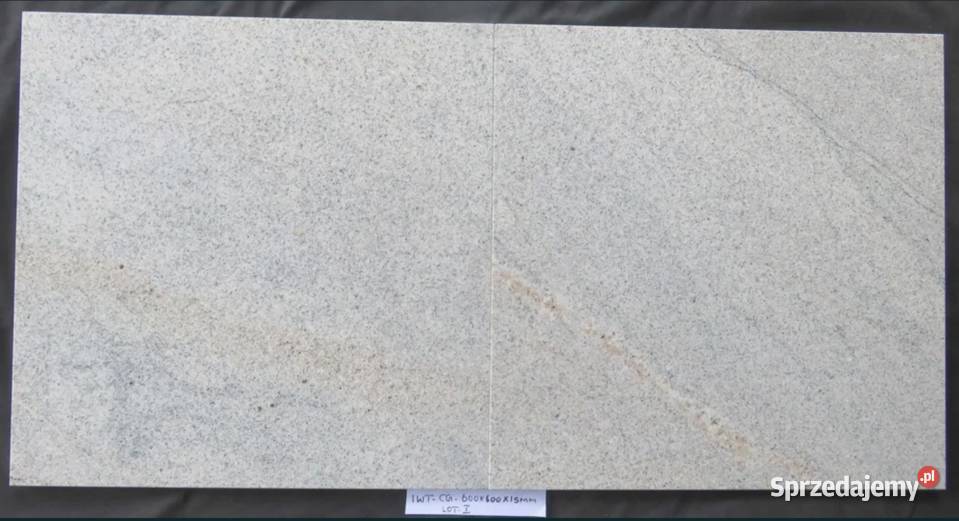 Płytki granit indyjski IMPERIAL WHITE 60x60x15 Płytki podłogowe mazowieckie Macierzysz