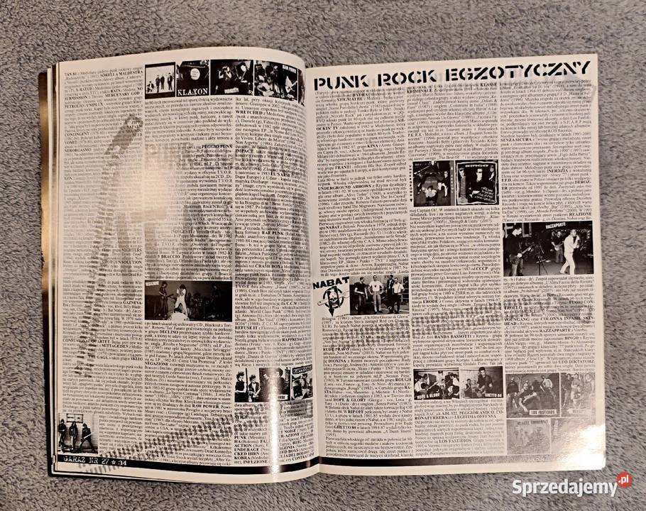 Garaż 27 12009 Fanzine punk oi hc reggae ska Rybnik sprzedam