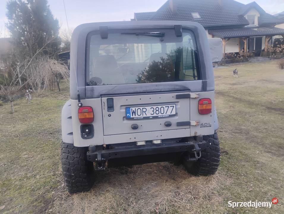 Jeep Wrangler yj 40 lpg klima Wrangler Małkinia Dolna