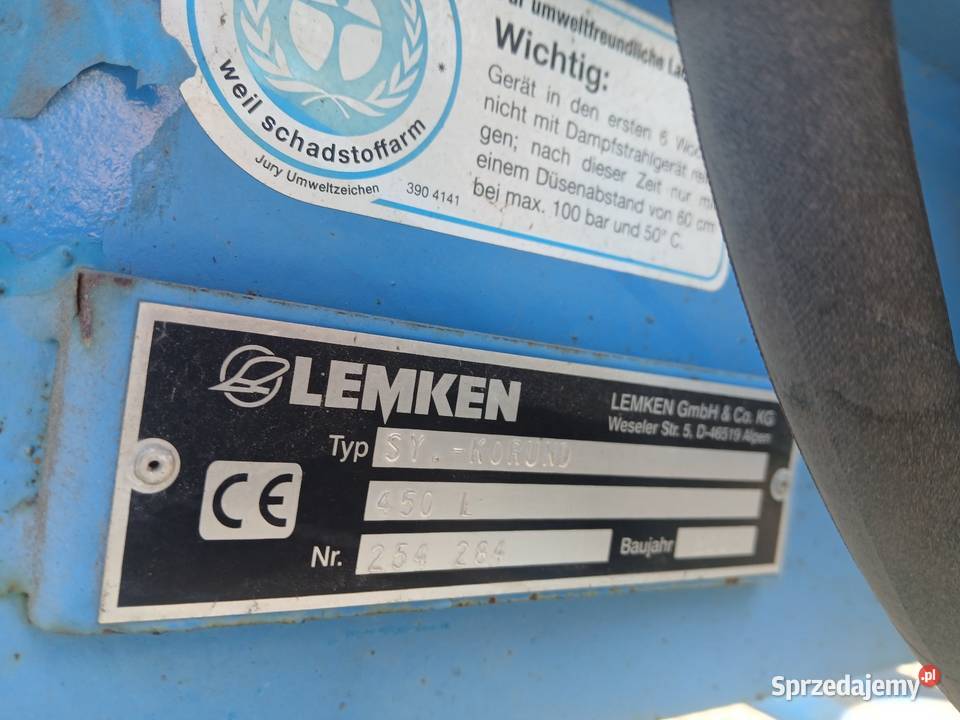 Agregat uprawowy Lemken Strzelce Opolskie sprzedam